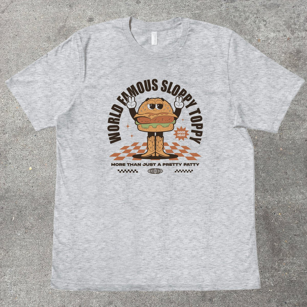 WORLD FAMOUS SLOPPY TOPPY - TeeHeeUSCo - T-Shirt