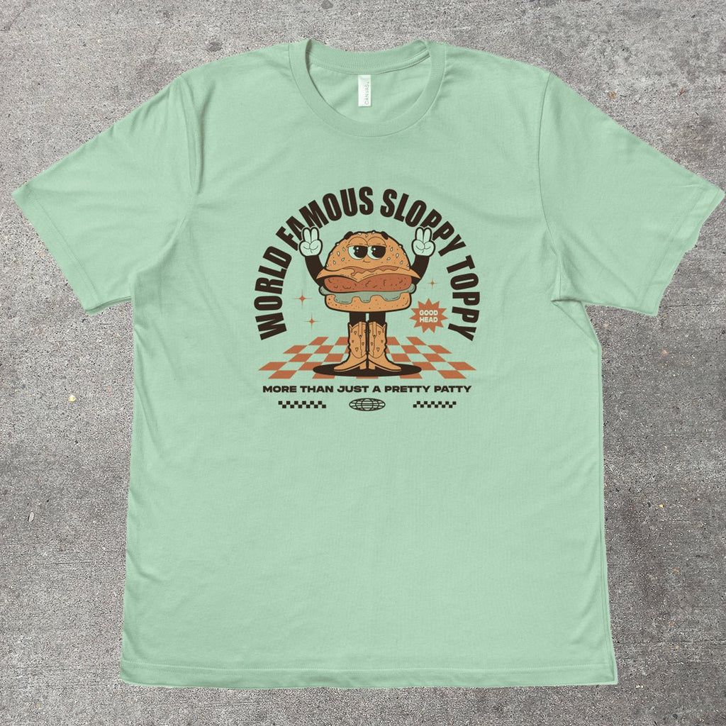 WORLD FAMOUS SLOPPY TOPPY - TeeHeeUSCo - T-Shirt