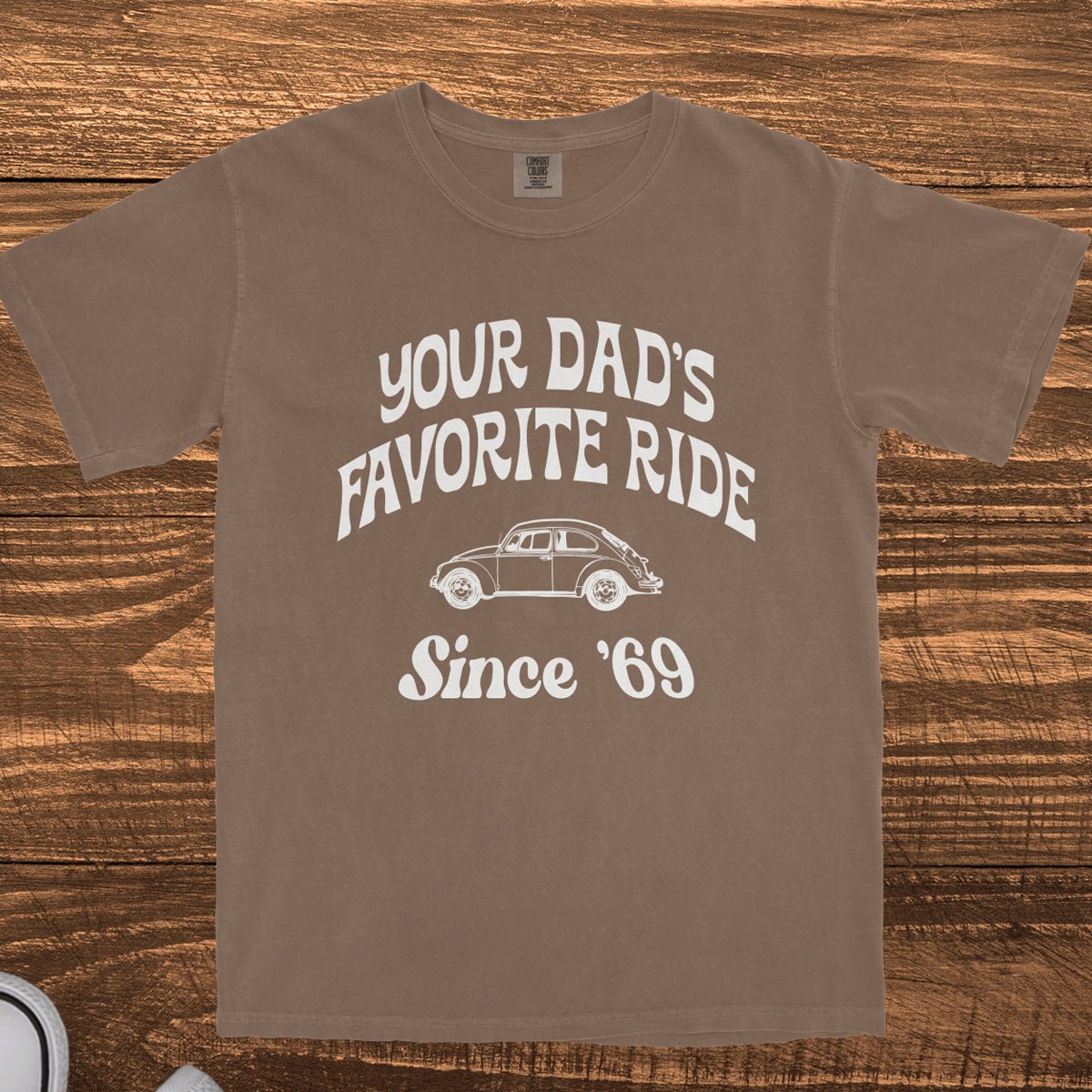 YOUR DAD'S FAVORITE RIDE SINCE '69 - TeeHeeUSCo - T-Shirt