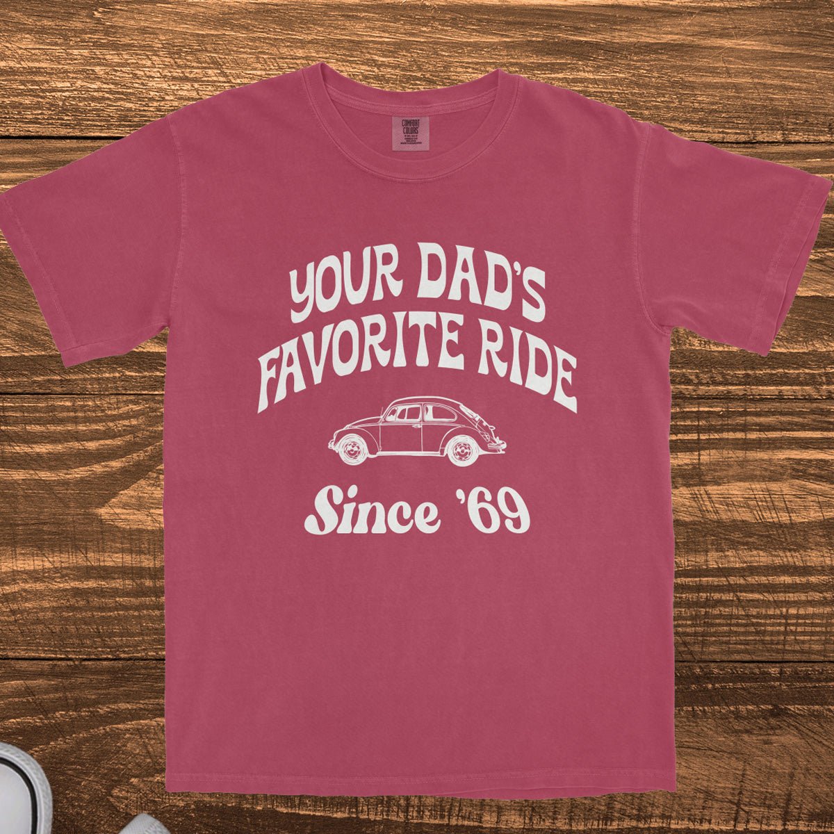 YOUR DAD'S FAVORITE RIDE SINCE '69 - TeeHeeUSCo - T-Shirt